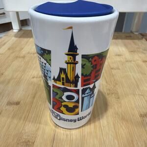 Collectable Walt Disney World 2020 Mickey Mouse Travel Tumbler w/Lid Ceramic Mug